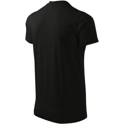 Tričko unisex 111 Heavy V-neck  - 01 černá