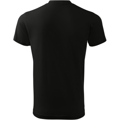 Tričko unisex 111 Heavy V-neck  - 01 černá