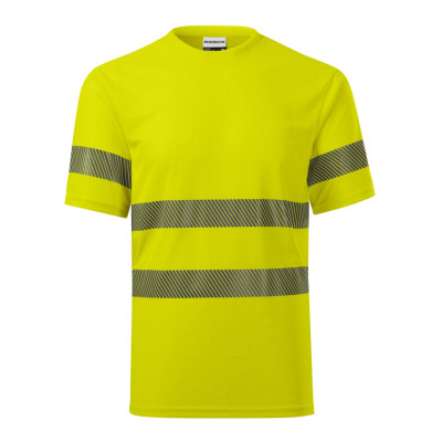 Tričko unisex 1V8 HV Dry  - 97 fluorescenční žlutá