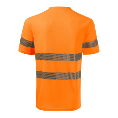 Tričko unisex 1V8 HV Dry  - 98 fluorescenční oranžová
