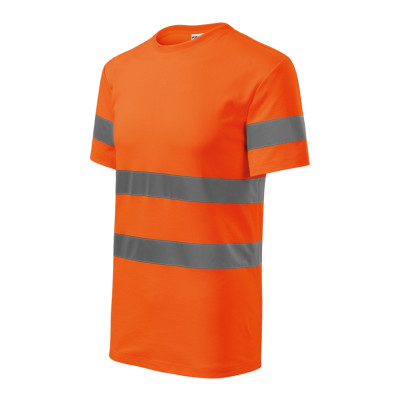 Tričko unisex 1V9 HV Protect  - 98 fluorescenční oranžová