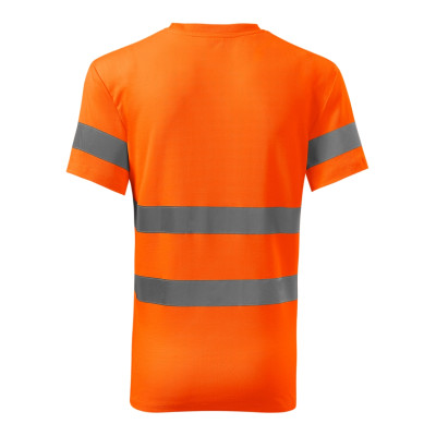 Tričko unisex 1V9 HV Protect  - 98 fluorescenční oranžová