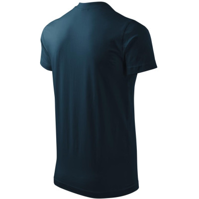 Tričko unisex 111 Heavy V-neck  - 02 námořní modrá