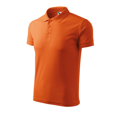 Polokošile pánská 203 Pique Polo  - 11 oranžová