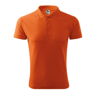 Polokošile pánská 203 Pique Polo  - 11 oranžová