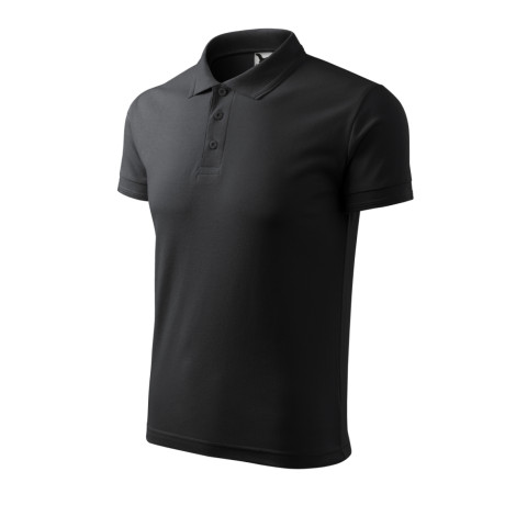 Polokošile pánská 203 Pique Polo  - 94 ebony gray