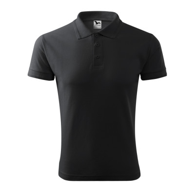 Polokošile pánská 203 Pique Polo  - 94 ebony gray