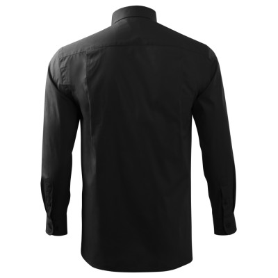 Košile pánská 209 Style LS  - 01 černá