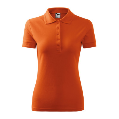 Polokošile dámská 210 Pique Polo  - 11 oranžová