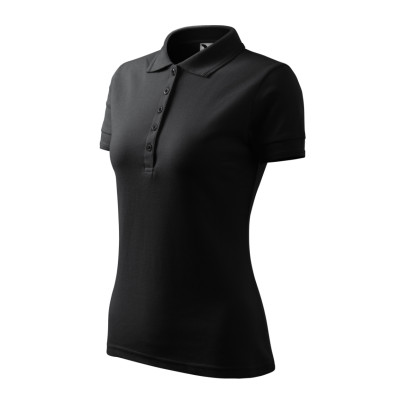 Polokošile dámská 210 Pique Polo  - 94 ebony gray