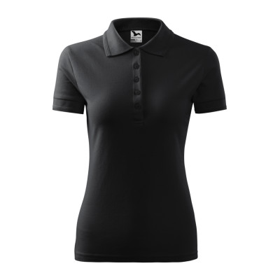 Polokošile dámská 210 Pique Polo  - 94 ebony gray