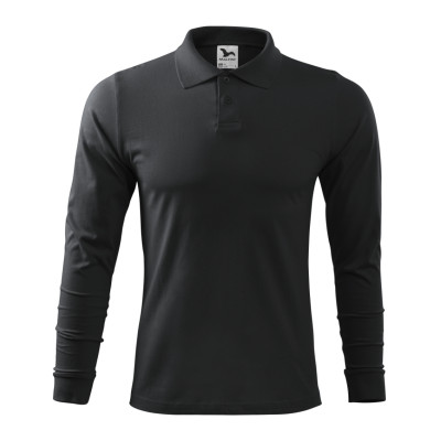 Polokošile pánská 211 Single J. LS  - 94 ebony gray