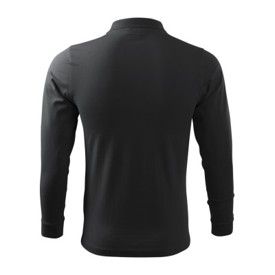 Polokošile pánská 211 Single J. LS  - 94 ebony gray
