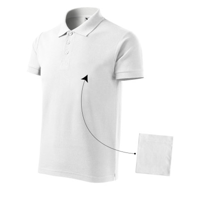 Polokošile pánská 212 Cotton  - 00 bílá