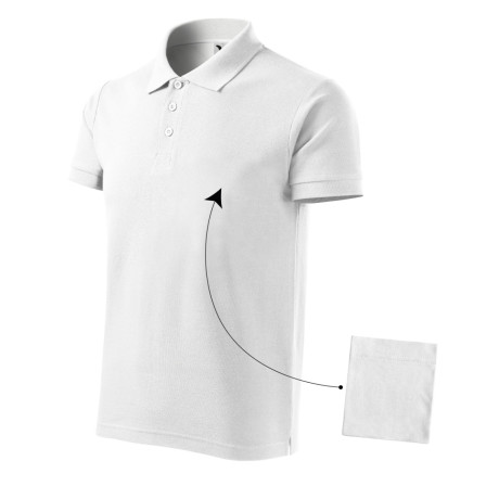 Polokošile pánská 212 Cotton  - 00 bílá