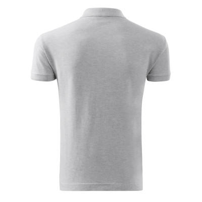 Polokošile pánská 212 Cotton  - 03 světle šedý melír