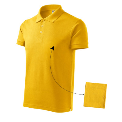 Polokošile pánská 212 Cotton  - 04 žlutá