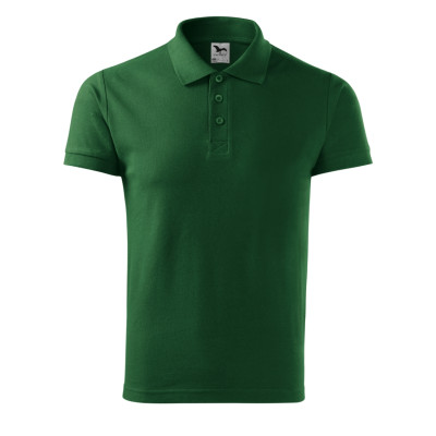 Polokošile pánská 212 Cotton  - 06 lahvově zelená