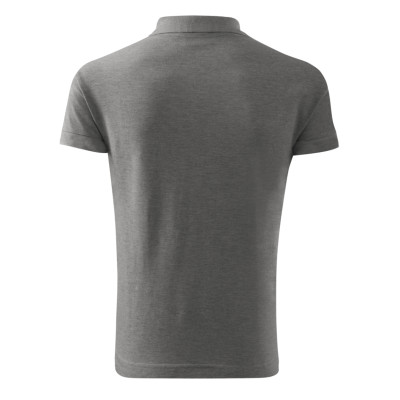 Polokošile pánská 212 Cotton  - 12 tmavě šedý melír