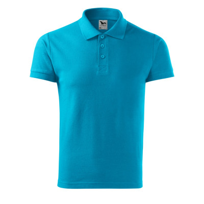 Polokošile pánská 212 Cotton  - 44 tyrkysová