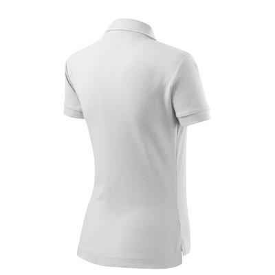 Polokošile dámská 213 Cotton  - 00 bílá