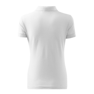 Polokošile dámská 213 Cotton  - 00 bílá