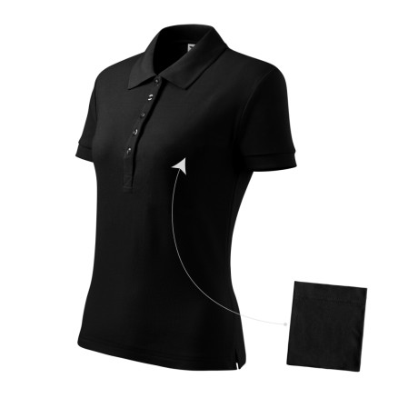 Polokošile dámská 213 Cotton  - 01 černá
