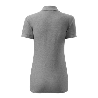 Polokošile dámská 213 Cotton  - 12 tmavě šedý melír