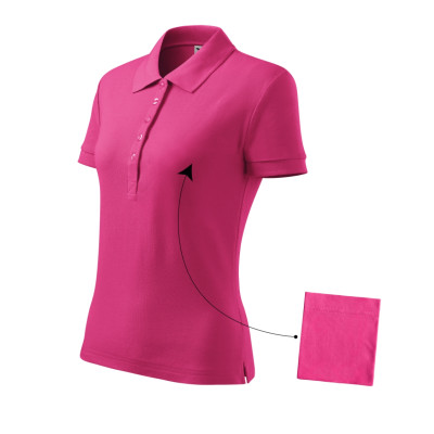 Polokošile dámská 213 Cotton  - 40 purpurová