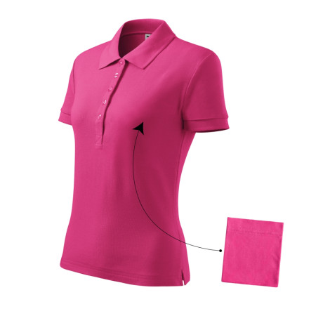 Polokošile dámská 213 Cotton  - 40 purpurová