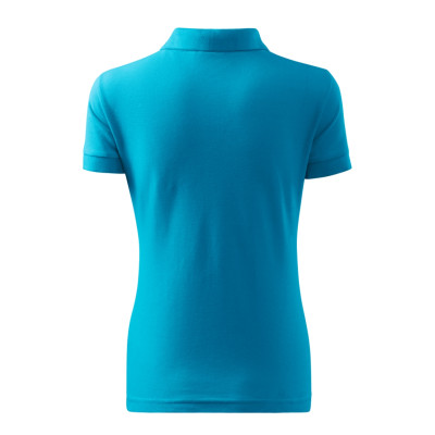 Polokošile dámská 213 Cotton  - 44 tyrkysová