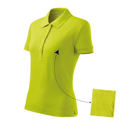 Polokošile dámská 213 Cotton  - 62 limetková