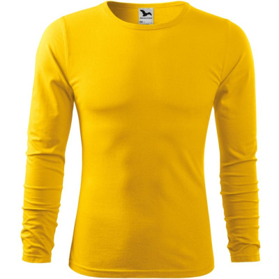 Triko pánské 119 Fit-T LS  - 04 žlutá