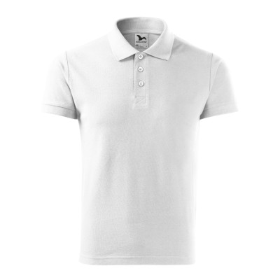 Polokošile pánská 215 Cotton Heavy  - 00 bílá