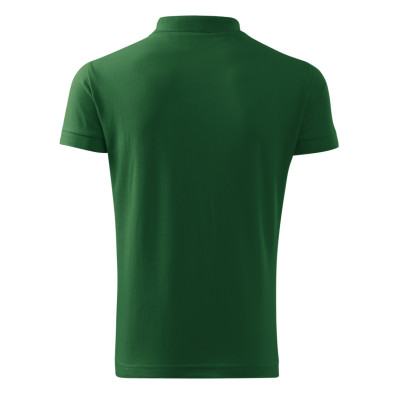 Polokošile pánská 215 Cotton Heavy  - 06 lahvově zelená