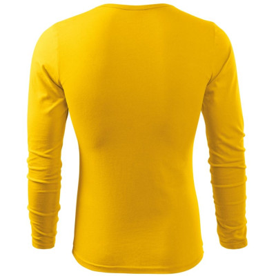 Triko pánské 119 Fit-T LS  - 04 žlutá