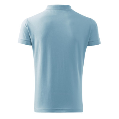 Polokošile pánská 215 Cotton Heavy  - 15 nebesky modrá