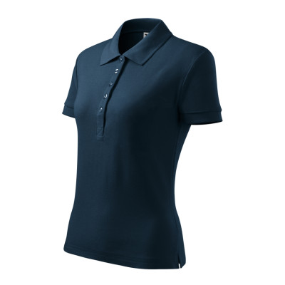 Polokošile dámská 216 Cotton Heavy  - 02 námořní modrá