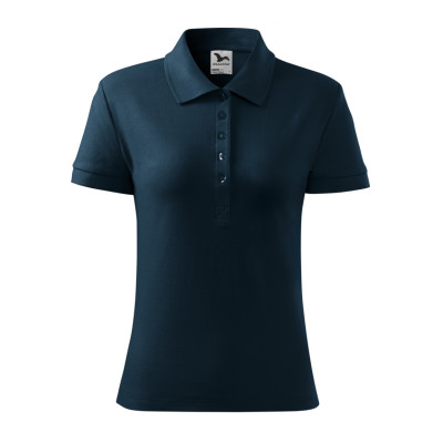 Polokošile dámská 216 Cotton Heavy  - 02 námořní modrá