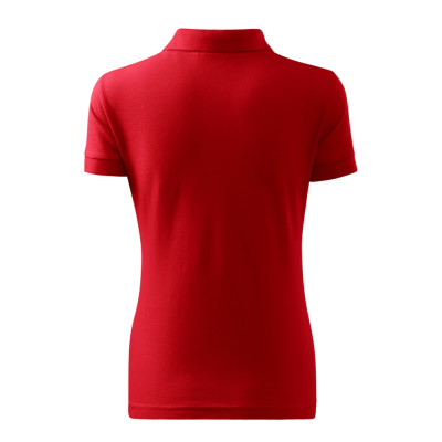Polokošile dámská 216 Cotton Heavy  - 07 červená