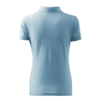 Polokošile dámská 216 Cotton Heavy  - 15 nebesky modrá