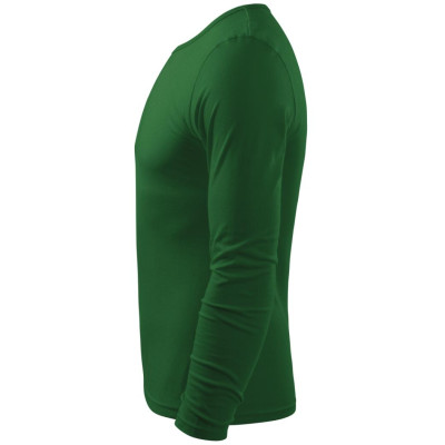 Triko pánské 119 Fit-T LS  - 06 lahvově zelená
