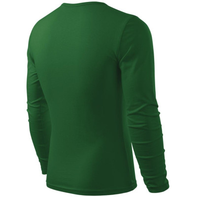 Triko pánské 119 Fit-T LS  - 06 lahvově zelená