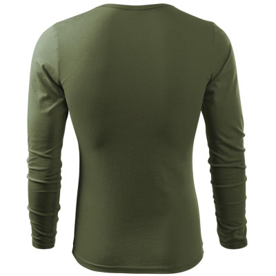 Triko pánské 119 Fit-T LS  - 09 khaki