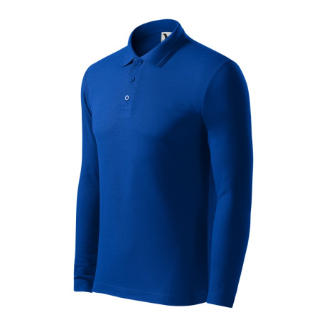 Polokošile pánská 221 Pique Polo LS  - 05 královská modrá