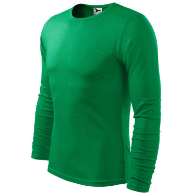 Triko pánské 119 Fit-T LS  - 16 středně zelená