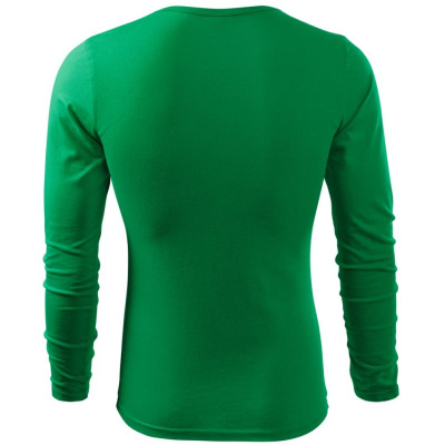Triko pánské 119 Fit-T LS  - 16 středně zelená