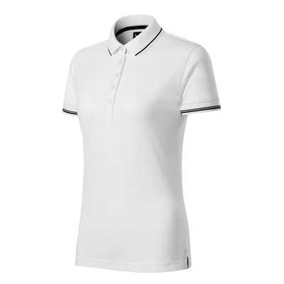 Polokošile dámská 253 Perfection plain  - 00 bílá