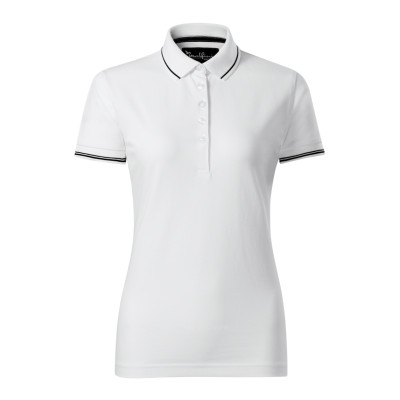 Polokošile dámská 253 Perfection plain  - 00 bílá