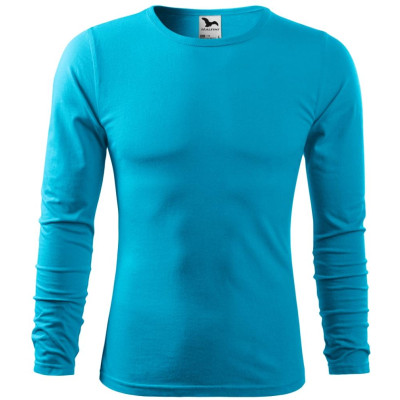 Triko pánské 119 Fit-T LS  - 44 tyrkysová
